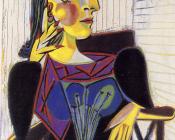 多拉 玛尔肖像 - 巴勃罗·毕加索